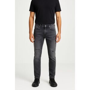 Scotch & soda Men's black gray distressed Ralston jeans Size 29 x 32 slim